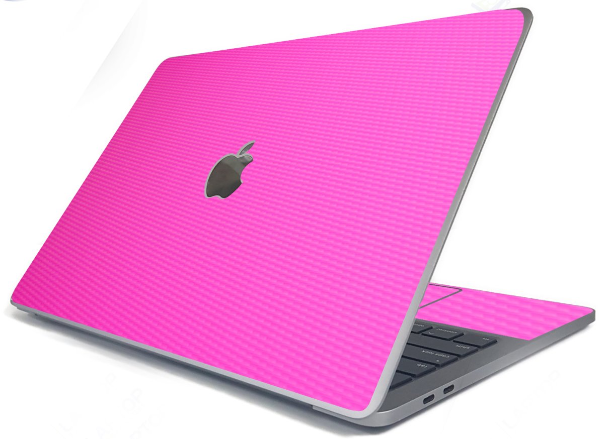 Apple MacBook Pro 14 A2442 / A2779 PINK CARBON FIBER Laptop Skin