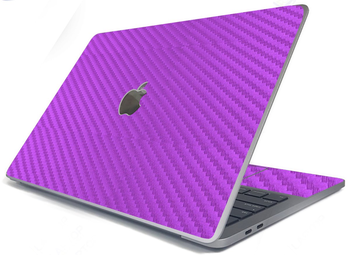 Apple MacBook Pro 14 A2442 / A2779 PURPLE CARBON FIBER Laptop Skin