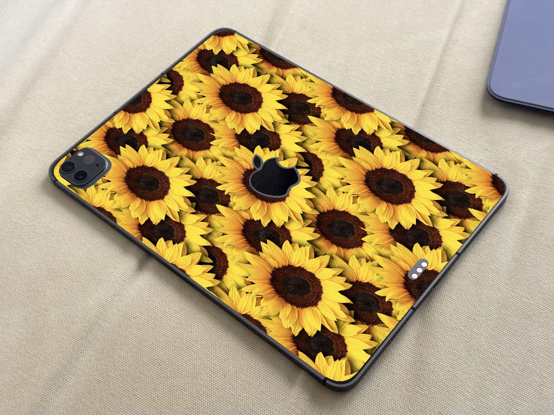 Apple iPad Pro 11" 3RD Gen. (Wifi / Cell) A2301  SUNFLOWERS Laptop Skin