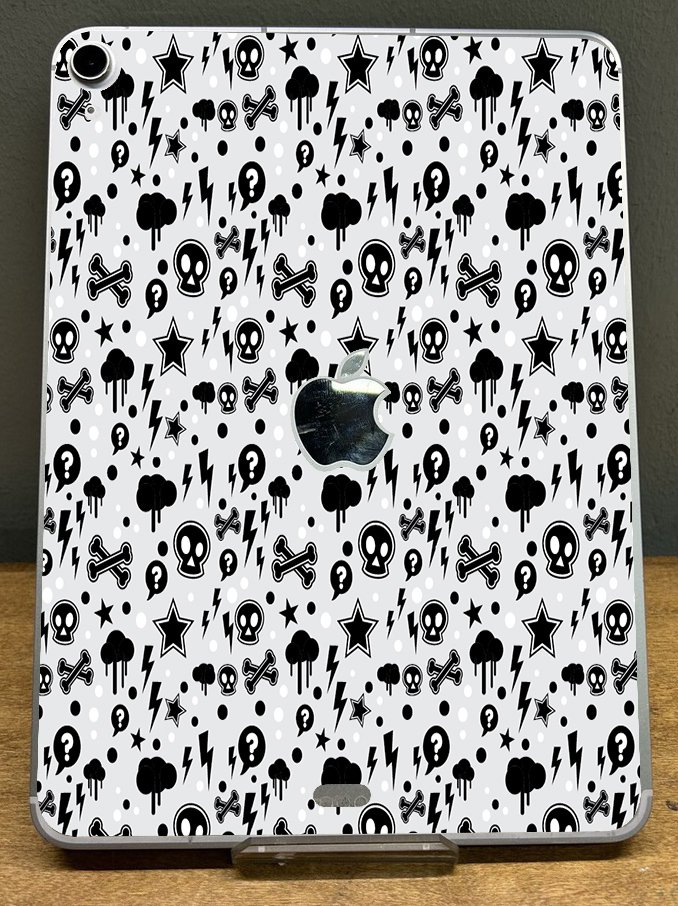 Apple iPad Air 10 4th Gen. 9" (Wifi/ Cell) A2324  PUNK ROCK PATTERN Laptop Skin