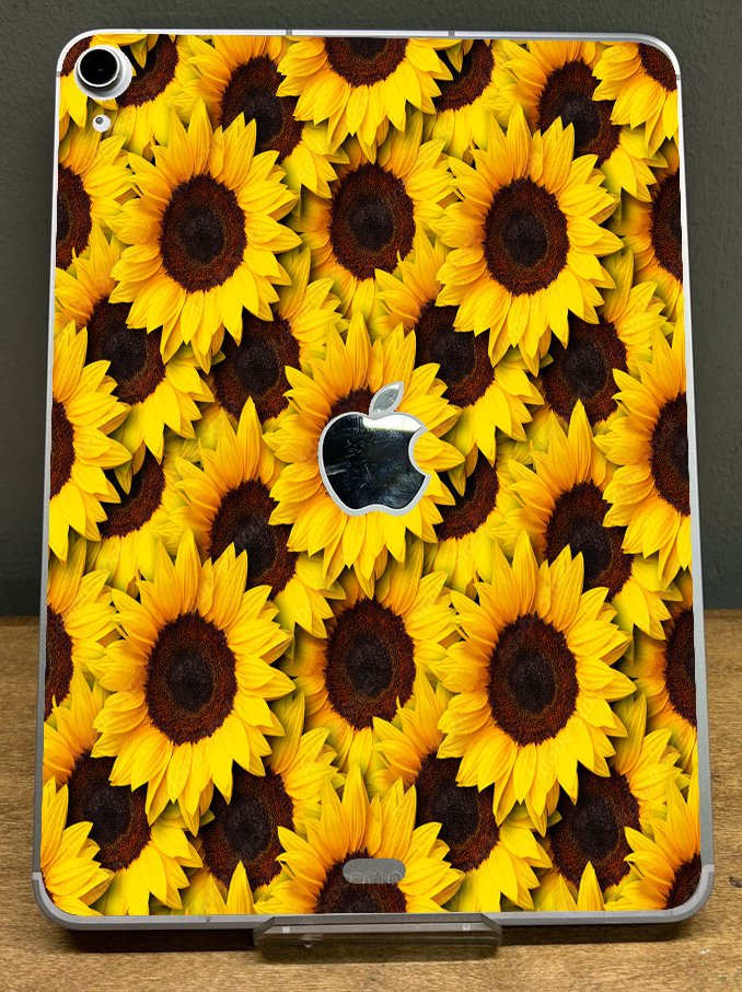 Apple iPad Air 10 4th Gen. 9" (Wifi/ Cell) A2324   SUNFLOWERS Laptop Skin