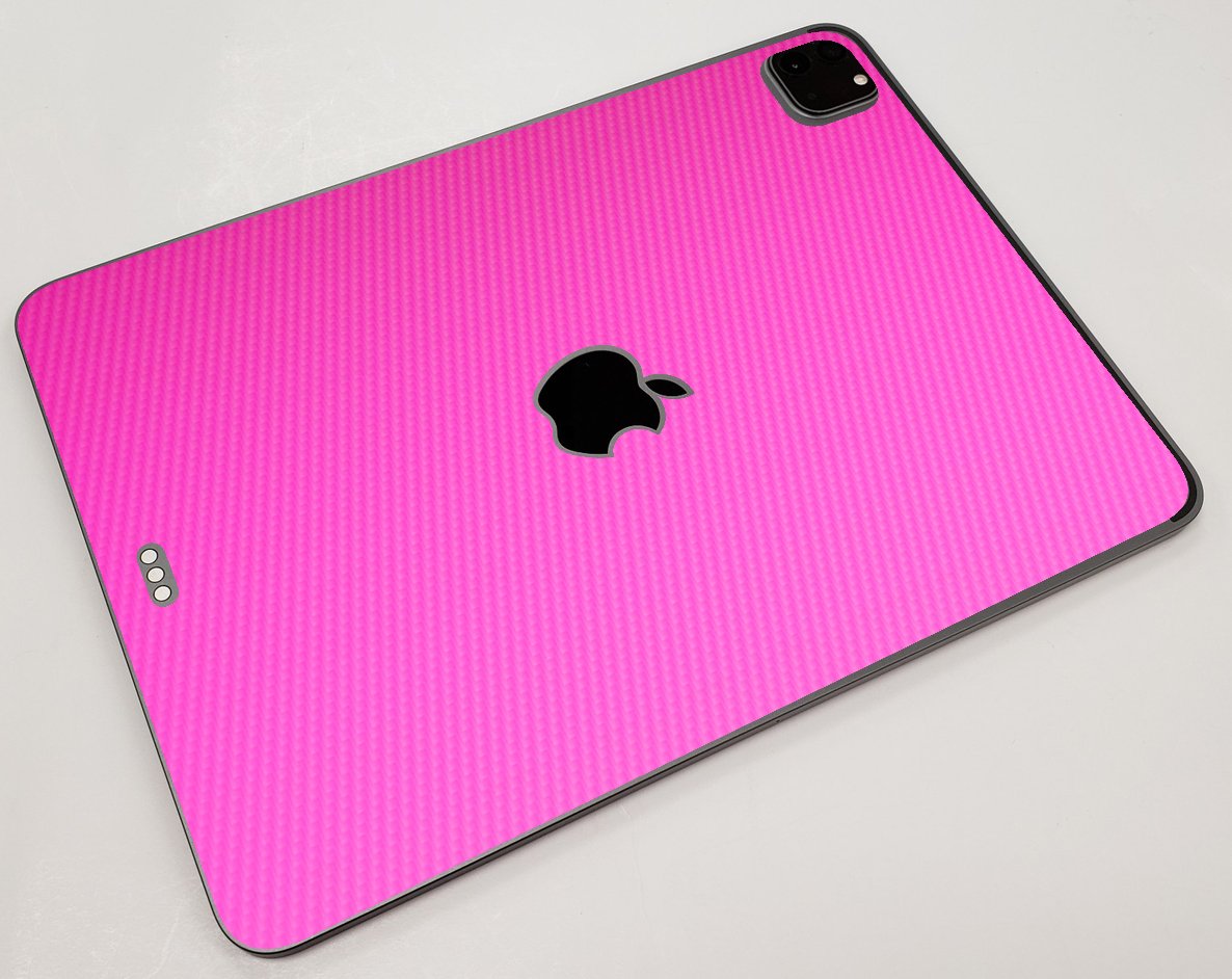 Apple iPad Pro 11 3rd Gen. (Wifi / Cell) A2377   PINK CARBON FIBER Laptop Skin