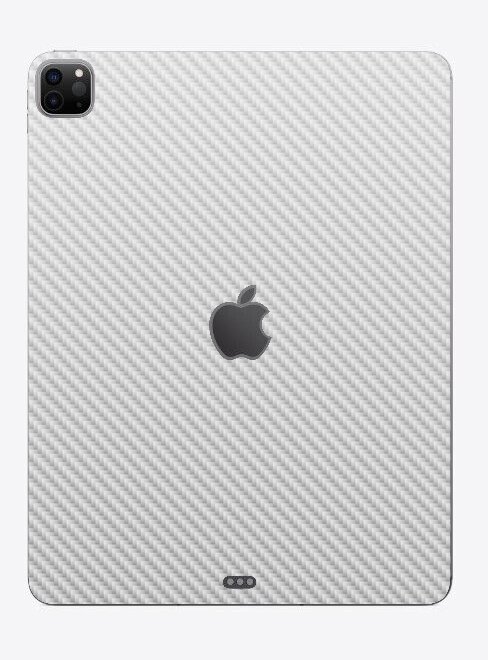 Apple iPad 5th. Gen. (Wifi, Cell) A2379   WHITE CARBON FIBER Laptop Skin
