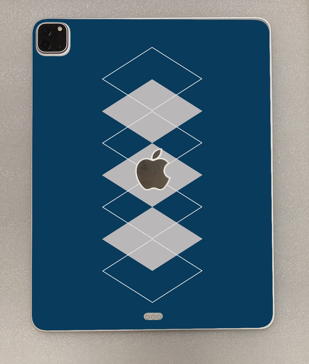 Apple iPad Pro 4 12.9" A2229 (Wifi)   ARGYLE Laptop Skin