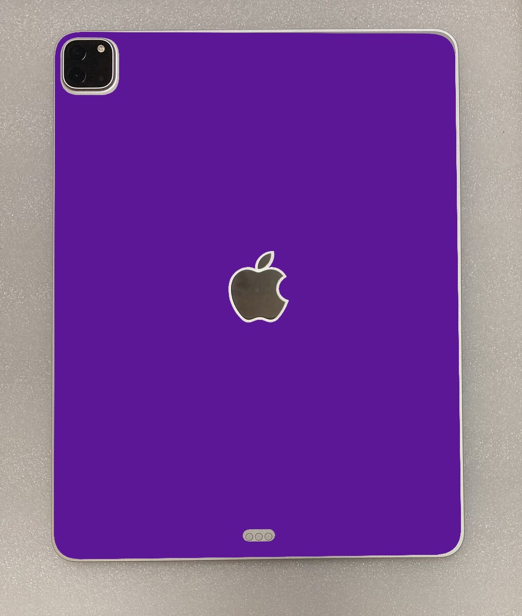 Apple iPad Pro 4 12.9" A2229 (Wifi)   PURPLE Laptop Skin