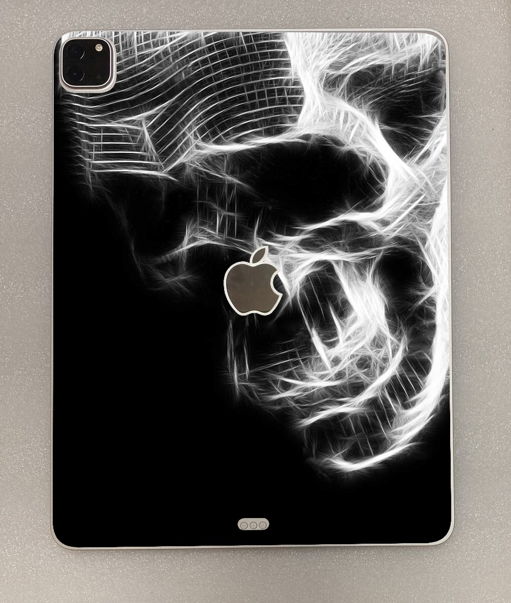 Apple iPad Pro 4 12.9" A2229 (Wifi)   SKETCHY SKULL Laptop Skin