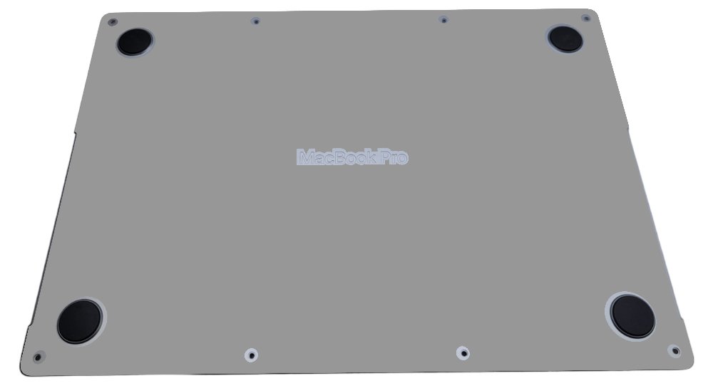 Apple MacBook Pro 14 A2442 / A2779 GREY SILVER Laptop Skin