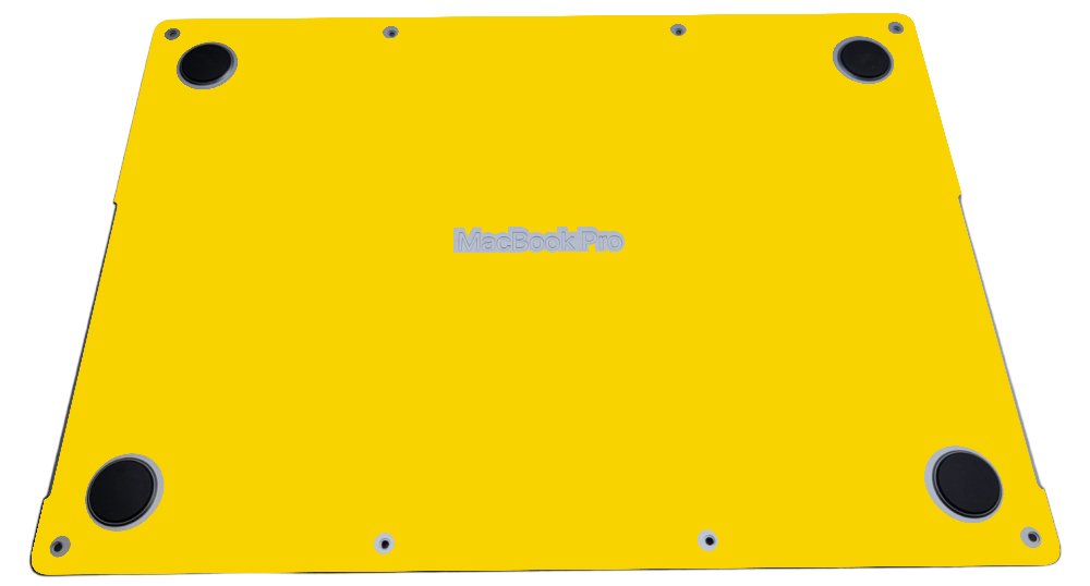 Apple MacBook Pro 14 A2442 / A2779 YELLOW Laptop Skin