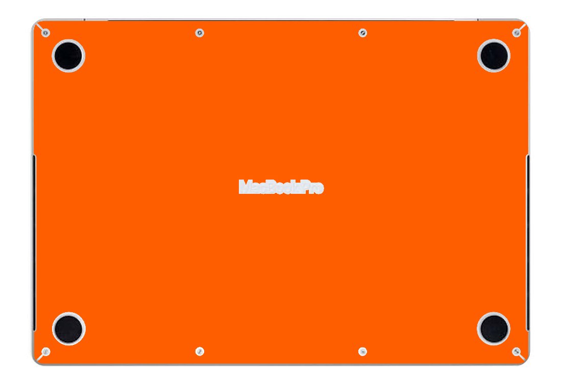 Apple MacBook Pro 16 A2485 / A2780 ORANGE Laptop Skin