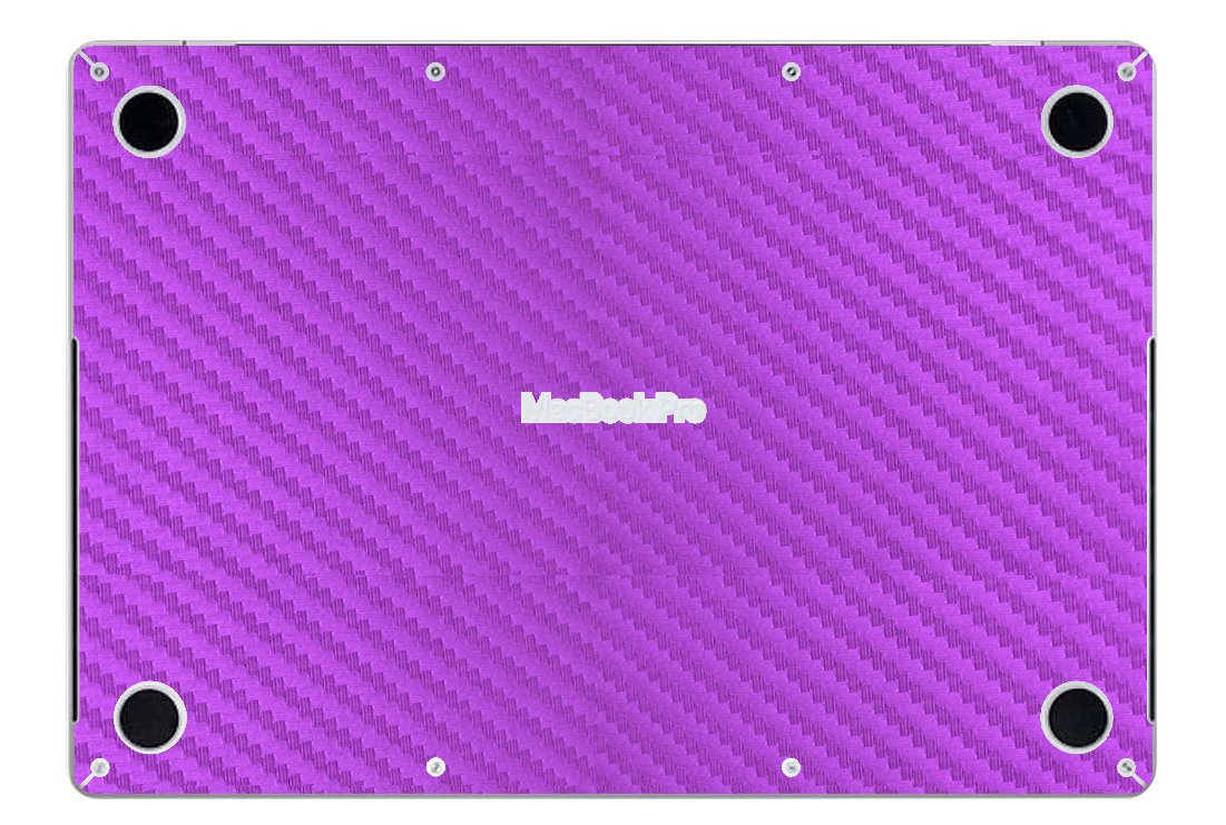 Apple MacBook Pro 16 A2485 / A2780 PURPLE CARBON FIBER Laptop Skin