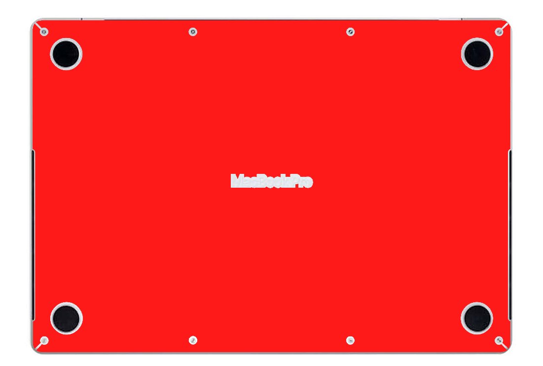 Apple MacBook Pro 16 A2485 / A2780 RED Laptop Skin