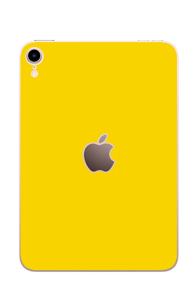 Apple iPad Mini 6 A2568   YELLOW Laptop Skin