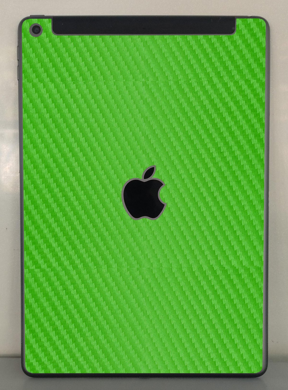 Apple iPad 10.2" 9th Gen. A2604 (Wifi, Cell)   GREEN CARBON FIBER Laptop Skin
