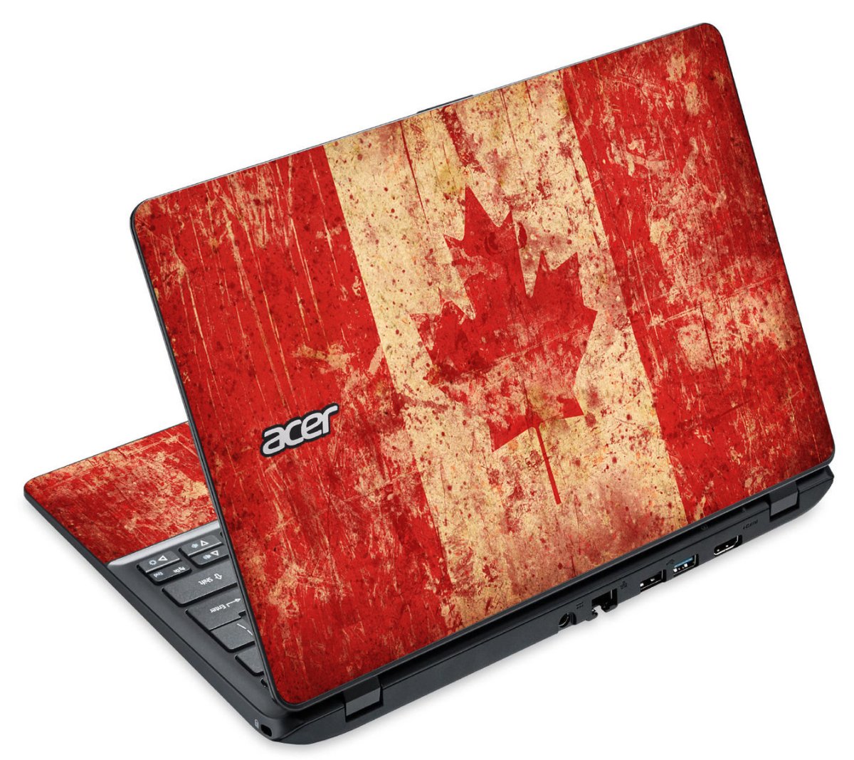 Acer Travelmate B115-M Touchscreen CANADIAN FLAG Laptop Skin