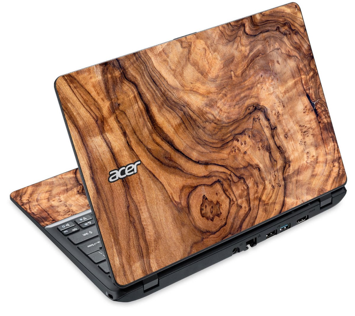 Acer Travelmate B115-M Touchscreen OLIVE WOOD Laptop Skin