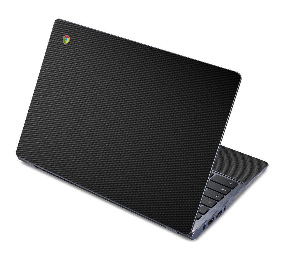 Acer Chromebook C720 BLACK CARBON FIBER Laptop Skin