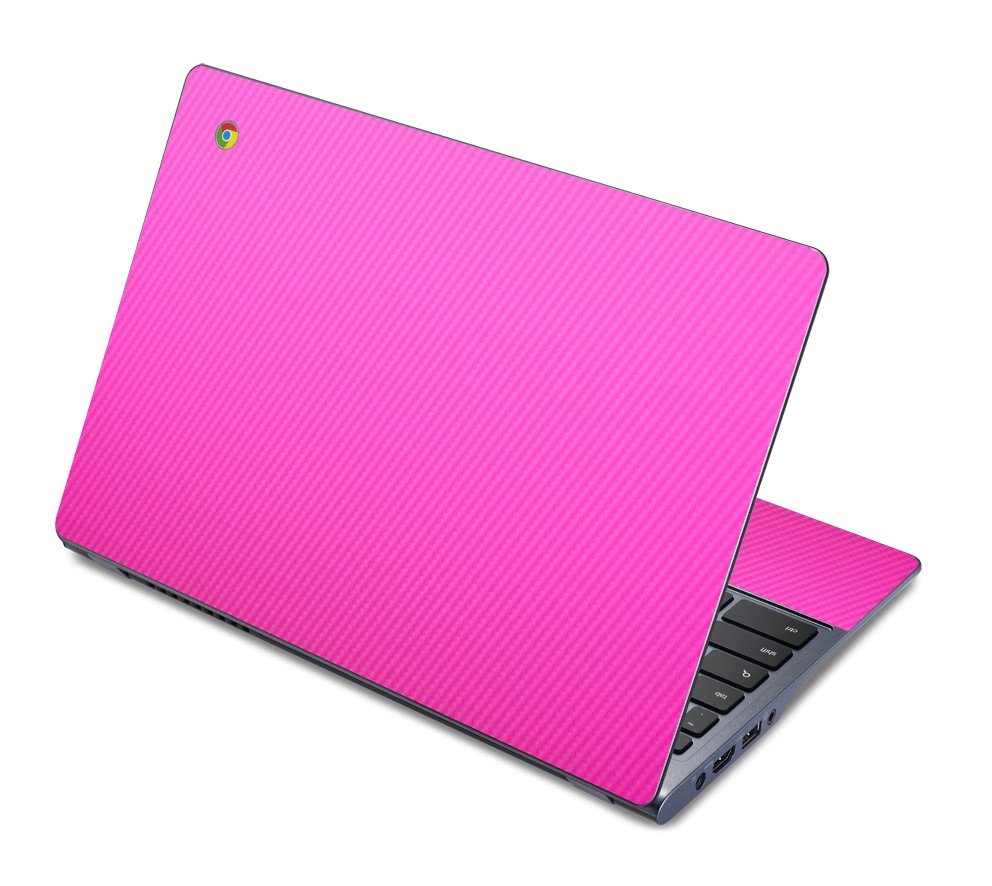 Acer Chromebook C740 PINK CARBON FIBER Laptop Skin