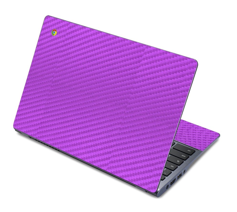 Acer Chromebook C720 PURPLE CARBON FIBER Laptop Skin