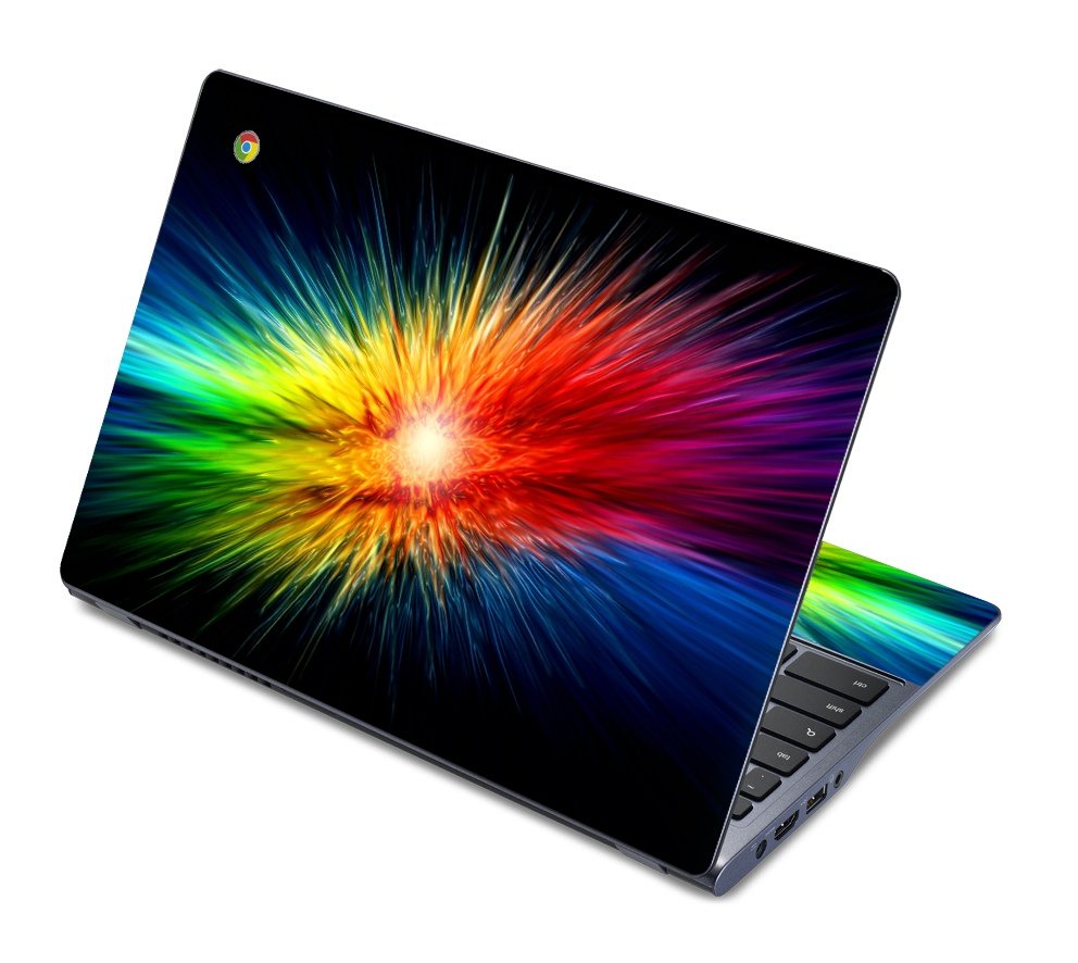 Acer Chromebook C740 RAINBOW BURST Laptop Skin