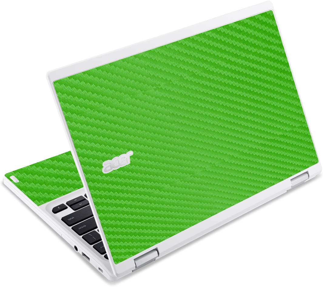 Acer  Chromebook CB3-131 GREEN CARBON FIBER Laptop Skin