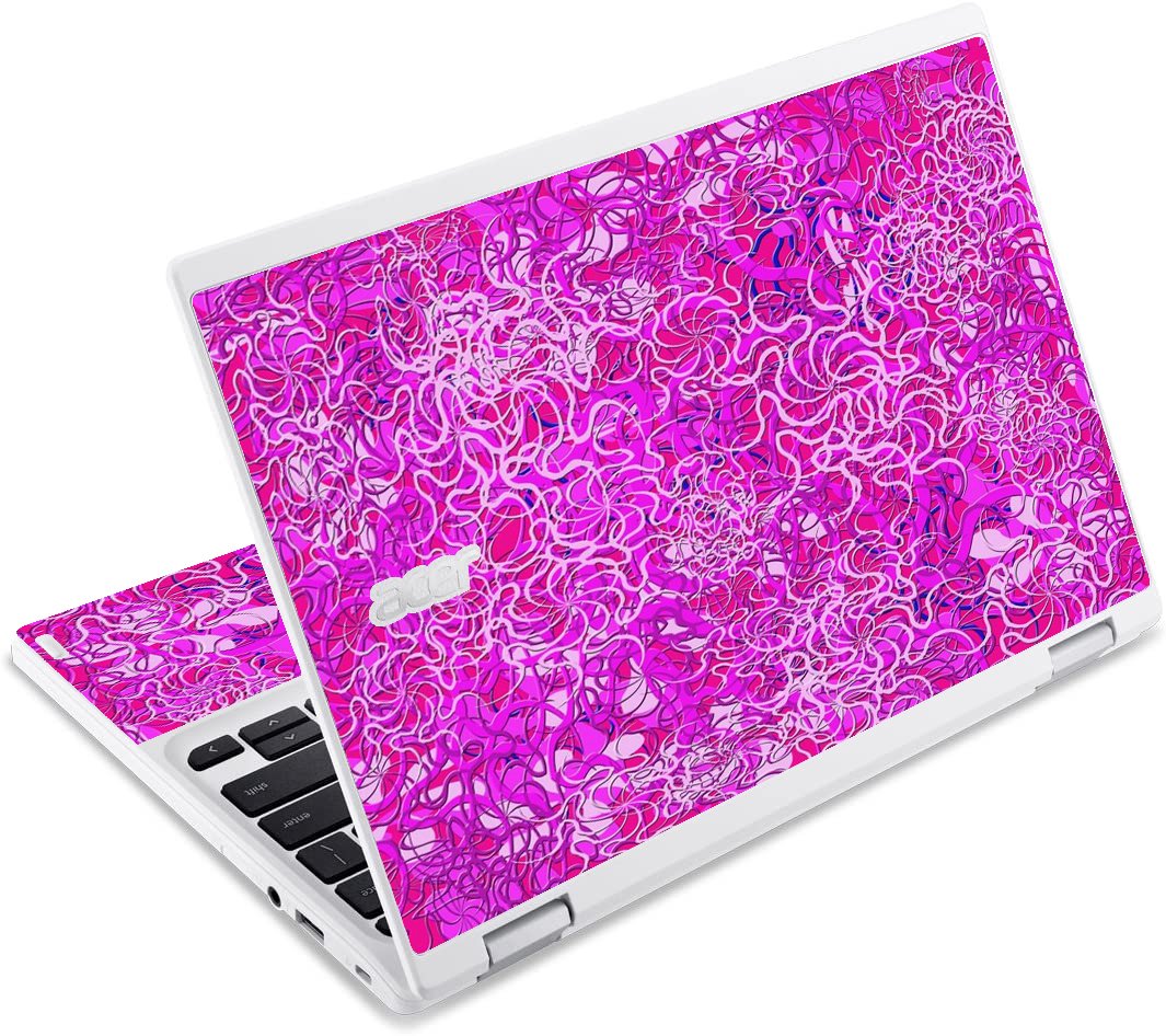 Acer  Chromebook CB3-131 OCEAN BOTTOM FLOWERS Laptop Skin
