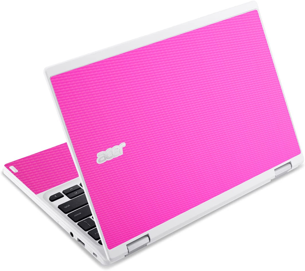 Acer  Chromebook CB3-131 PINK CARBON FIBER Laptop Skin