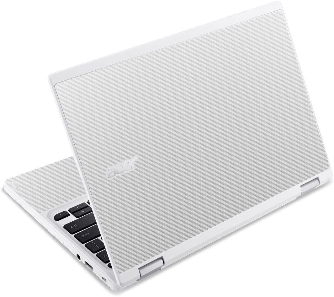 Acer  Chromebook CB3-131 WHITE CARBON FIBER Laptop Skin