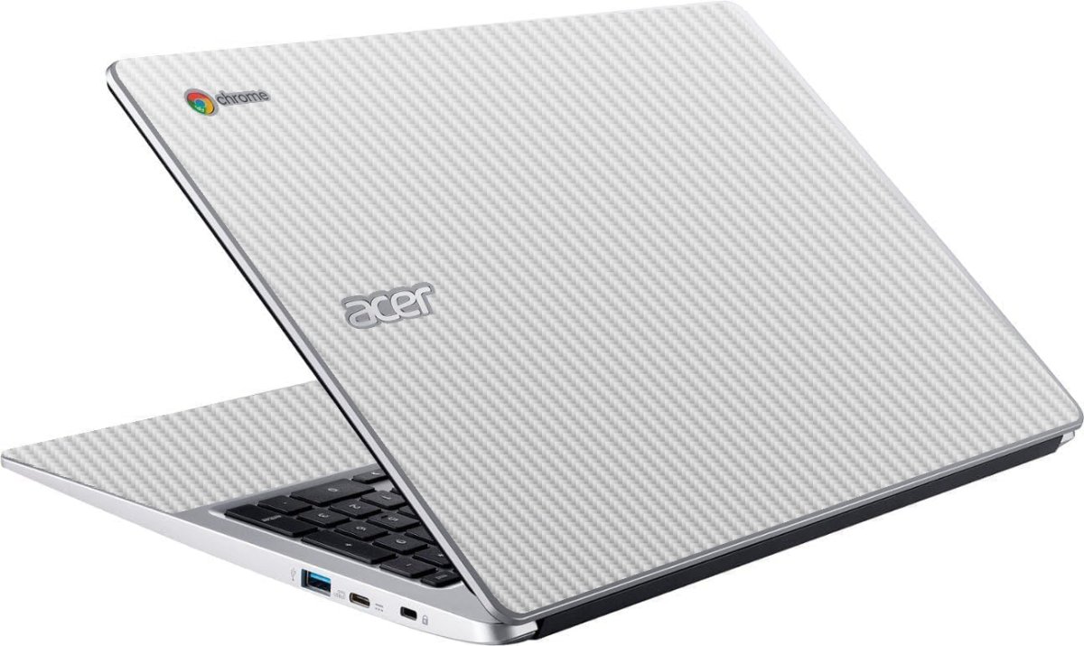Acer Chromebook CB315-4H WHITE CARBON FIBER Laptop Skin