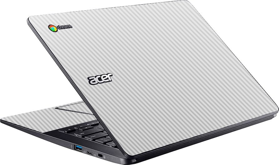 Acer  Chromebook 314 C933 WHITE CARBON FIBER Laptop Skin