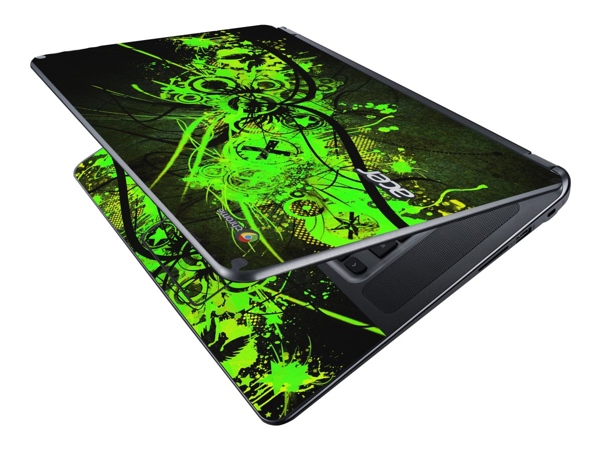 Acer  Chromebook CB3-532 GRAFFITI GREEN Laptop Skin