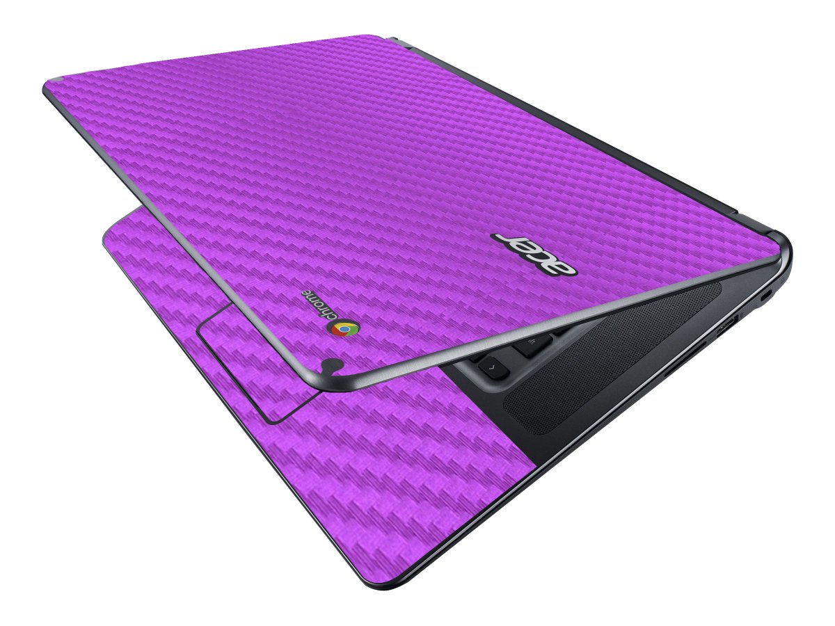 Acer  Chromebook CB3-532 PURPLE CARBON FIBER Laptop Skin