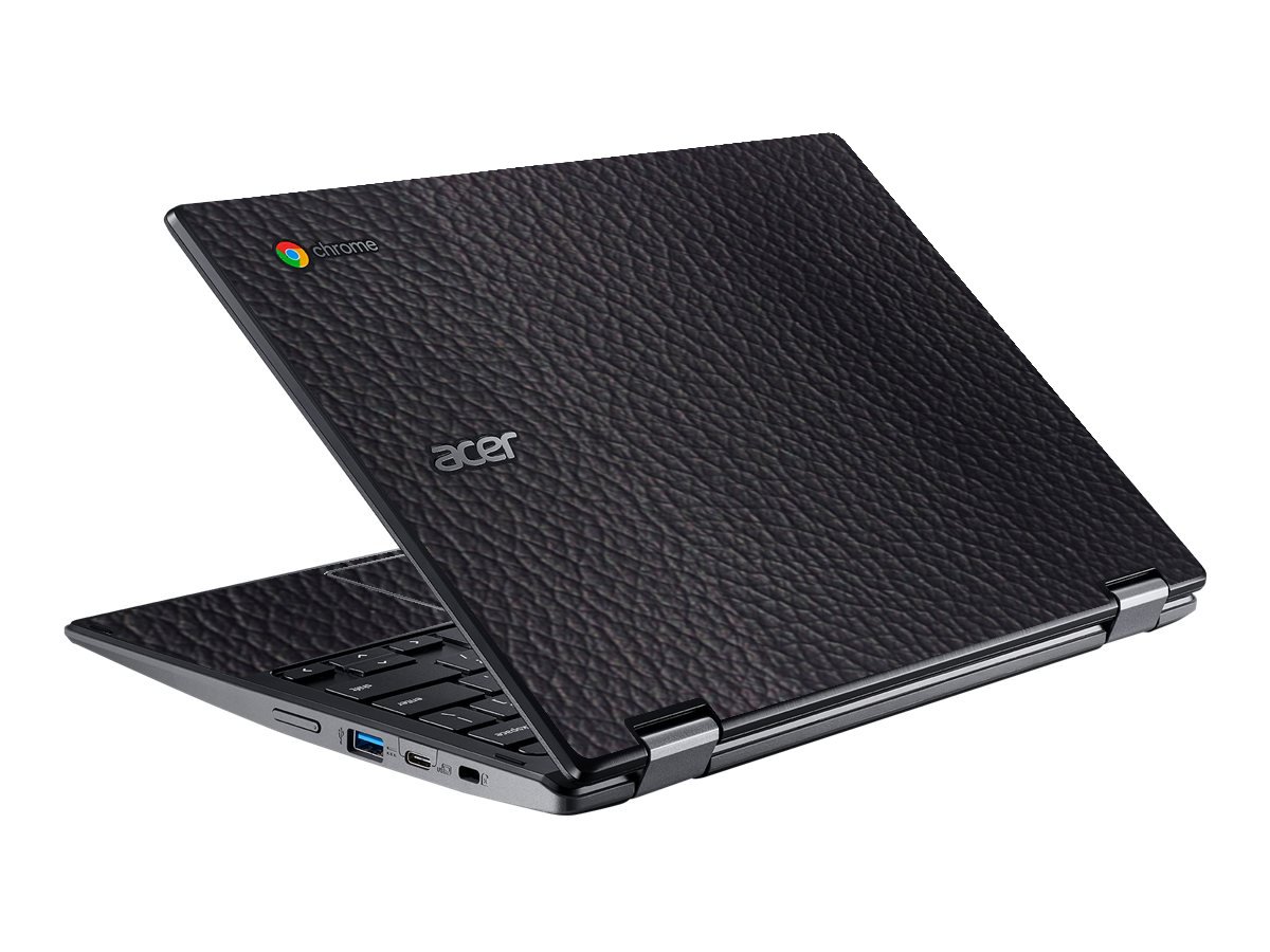 Acer  Chromebook Spin 511 R752T-C3M5 BLACK LEATHER Laptop Skin
