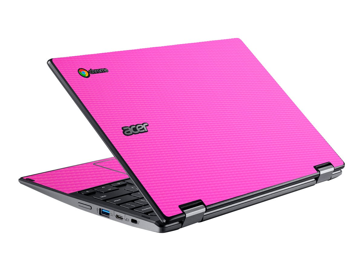 Acer  Chromebook Spin 511 R752T-C3M5 PINK CARBON FIBER Laptop Skin