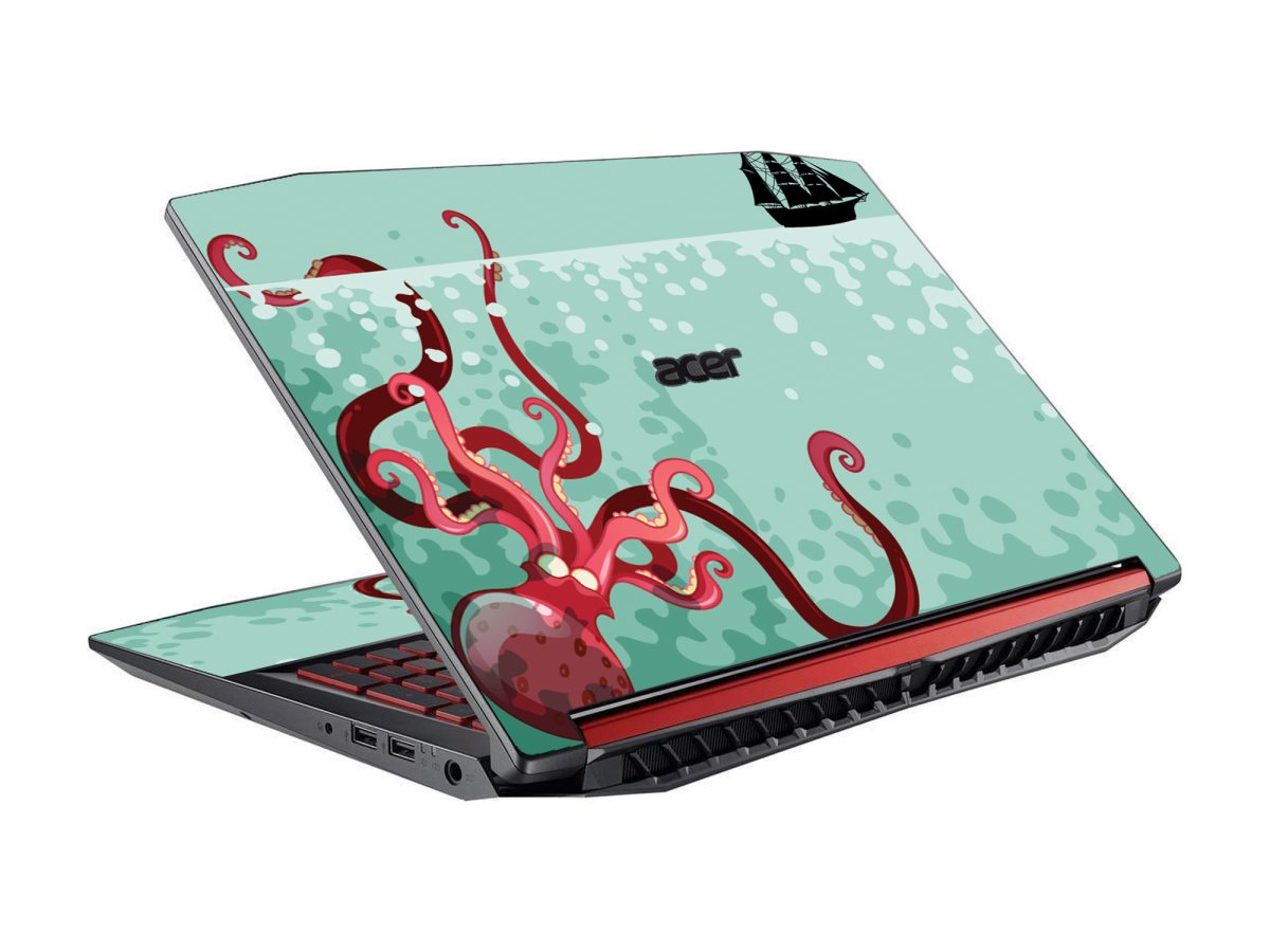 Acer Nitro 5 AN515-53 KRACKEN ATTACK Laptop Skin