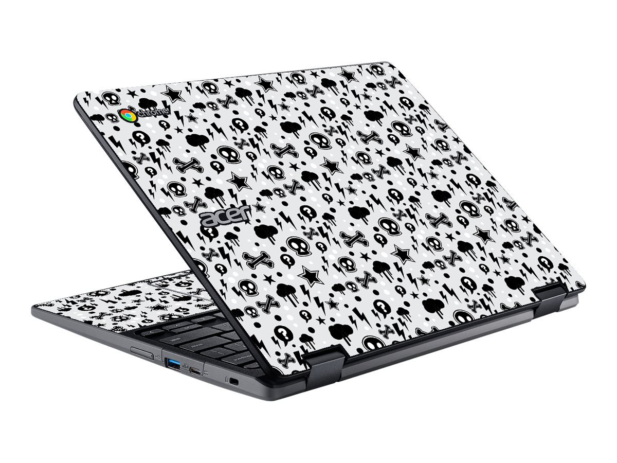 Acer Chromebook Spin 512 R851TN-C3ET PUNK ROCK PATTERN Laptop Skin
