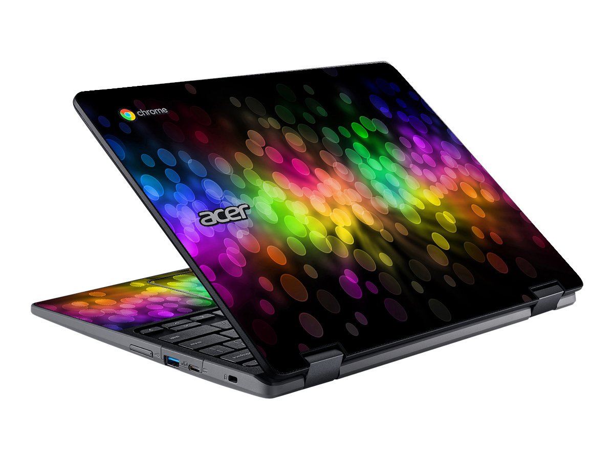 Acer Chromebook Spin 512 R851TN-C3ET RAINBOW BOKEH Laptop Skin