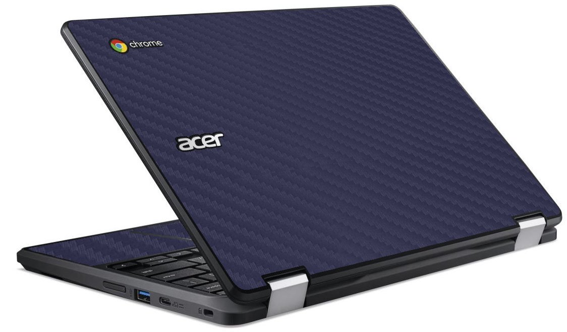 Acer  Chromebook R751TN-C5P3 BLUE CARBON FIBER Laptop Skin