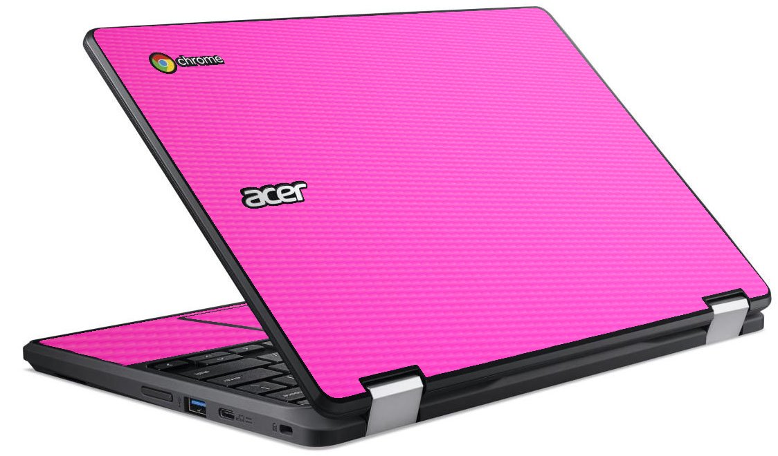Acer  Chromebook R751TN-C5P3 PINK CARBON FIBER Laptop Skin