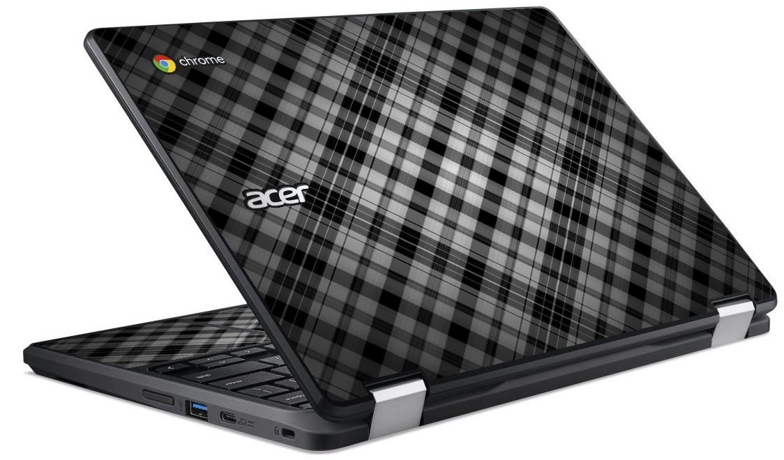 Acer  Chromebook R751TN-C5P3 POSH PLAID Laptop Skin