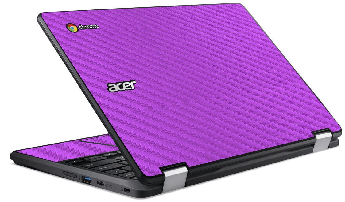 Acer  Chromebook R751TN-C5P3 PURPLE CARBON FIBER Laptop Skin