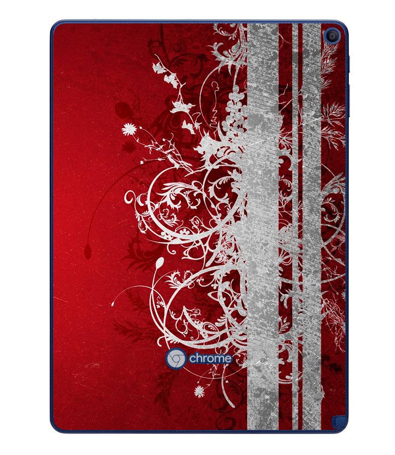 Acer Chromebook Tab 10 12 RED GRUNGE Laptop Skin