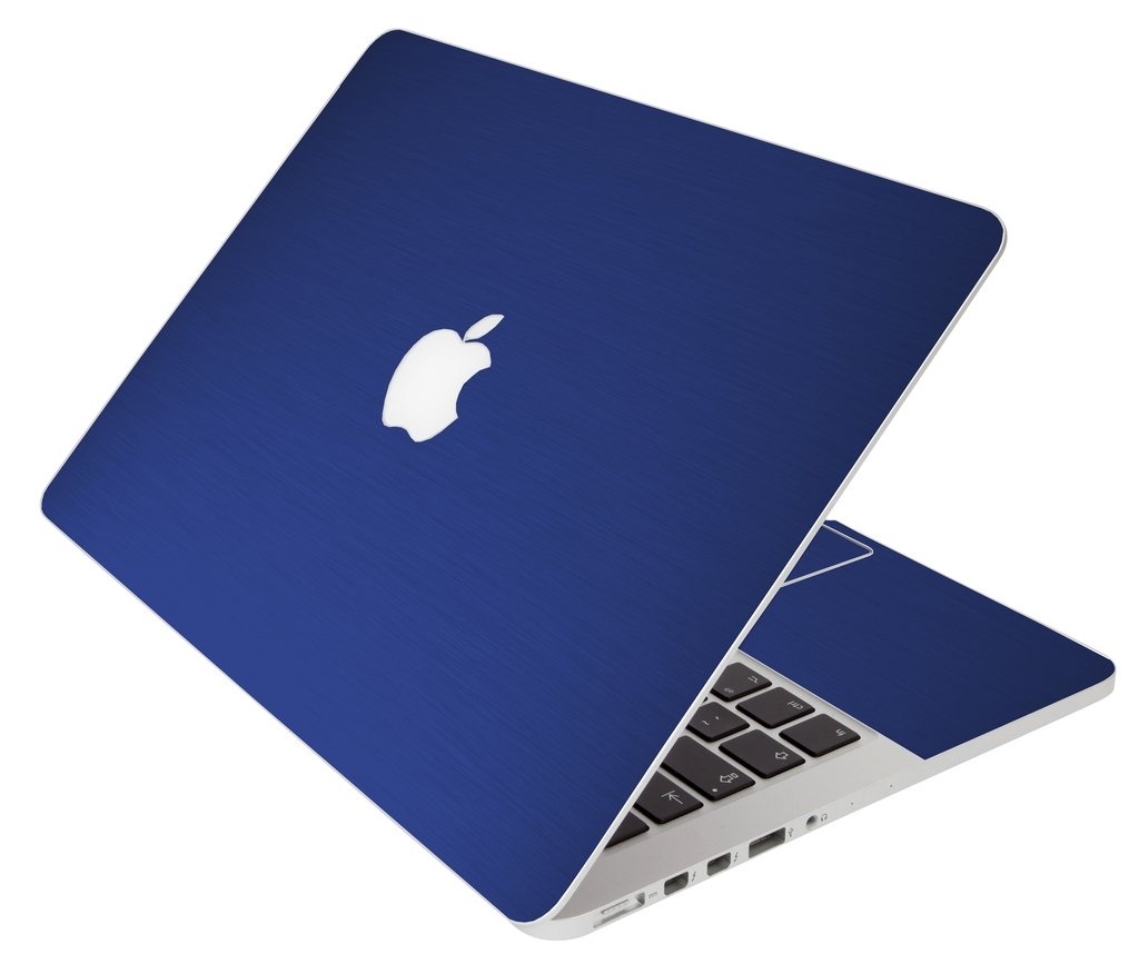 Blue Metallic Apple Macbook Pro 13 Retina A1502 Laptop Skin