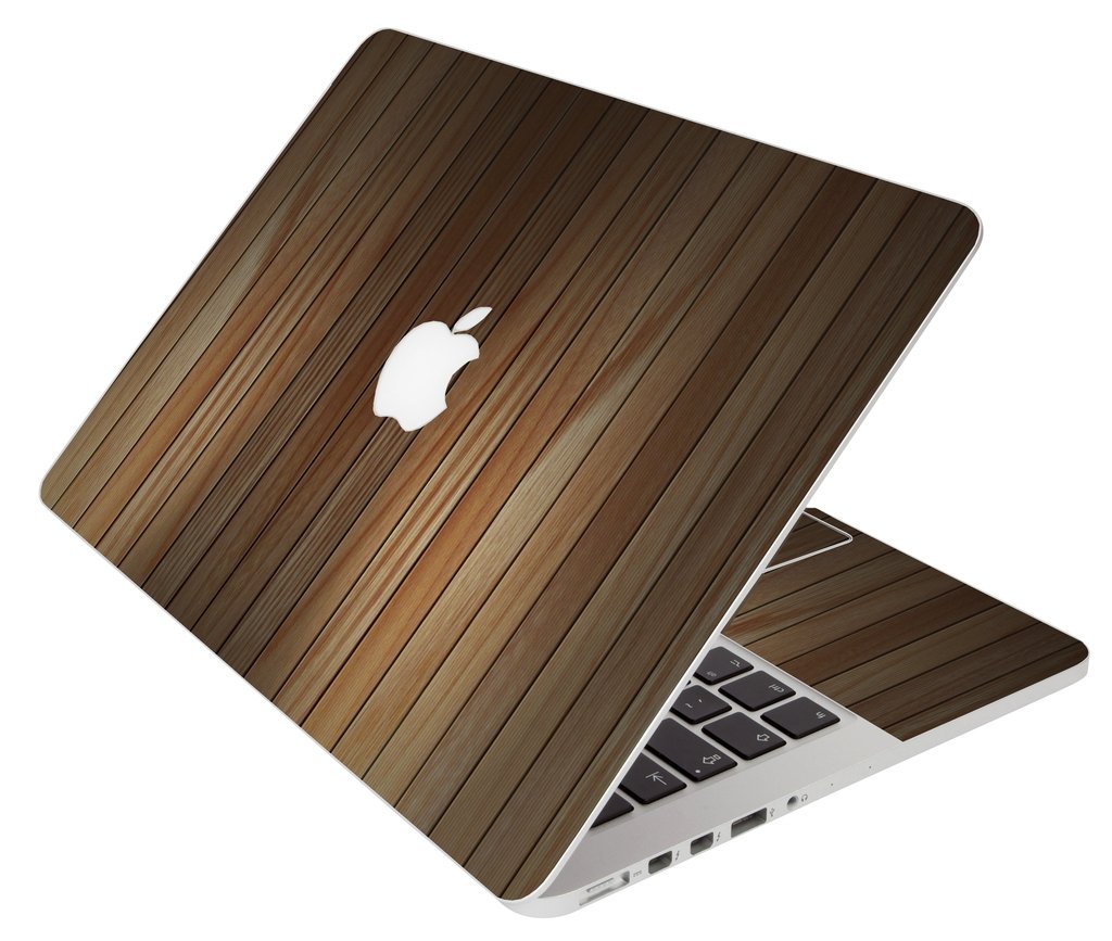 Light Wood Panels Apple Macbook Pro 13 Retina A1502 Laptop Skin