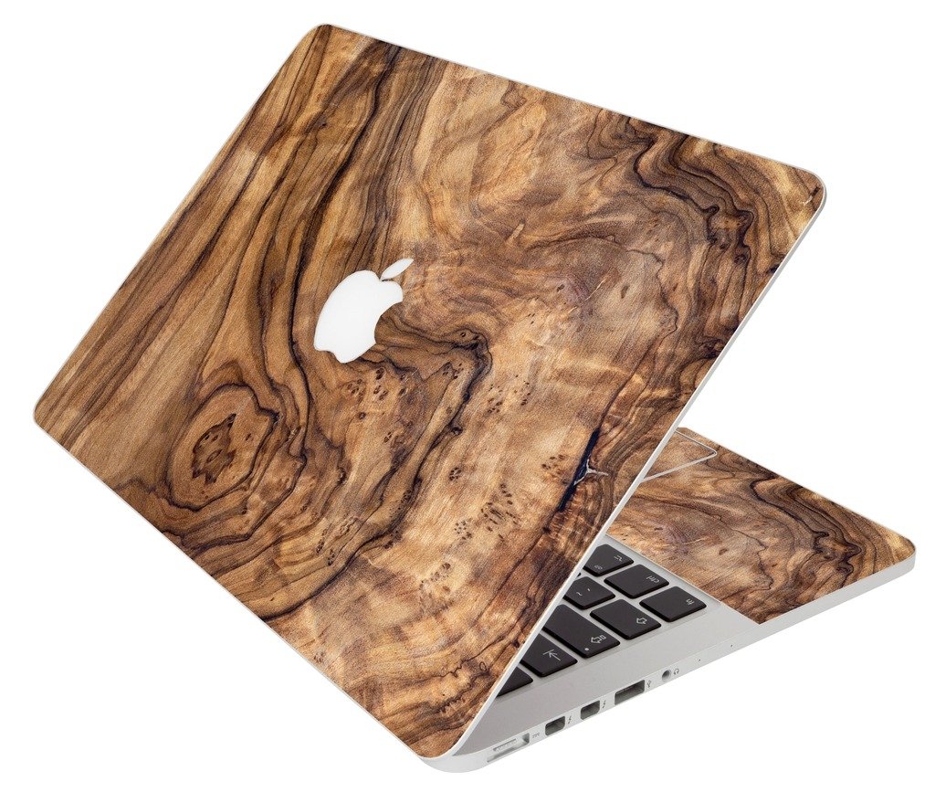 Olive Wood Grain Apple Macbook 12 Retina A1534