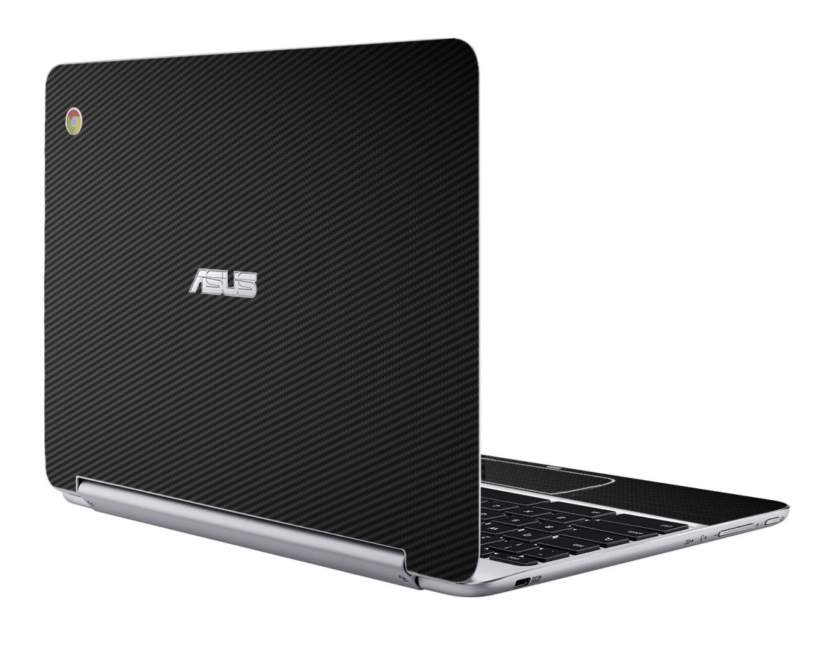 Asus Chromebook C100P BLACK CARBON FIBER Laptop Skin
