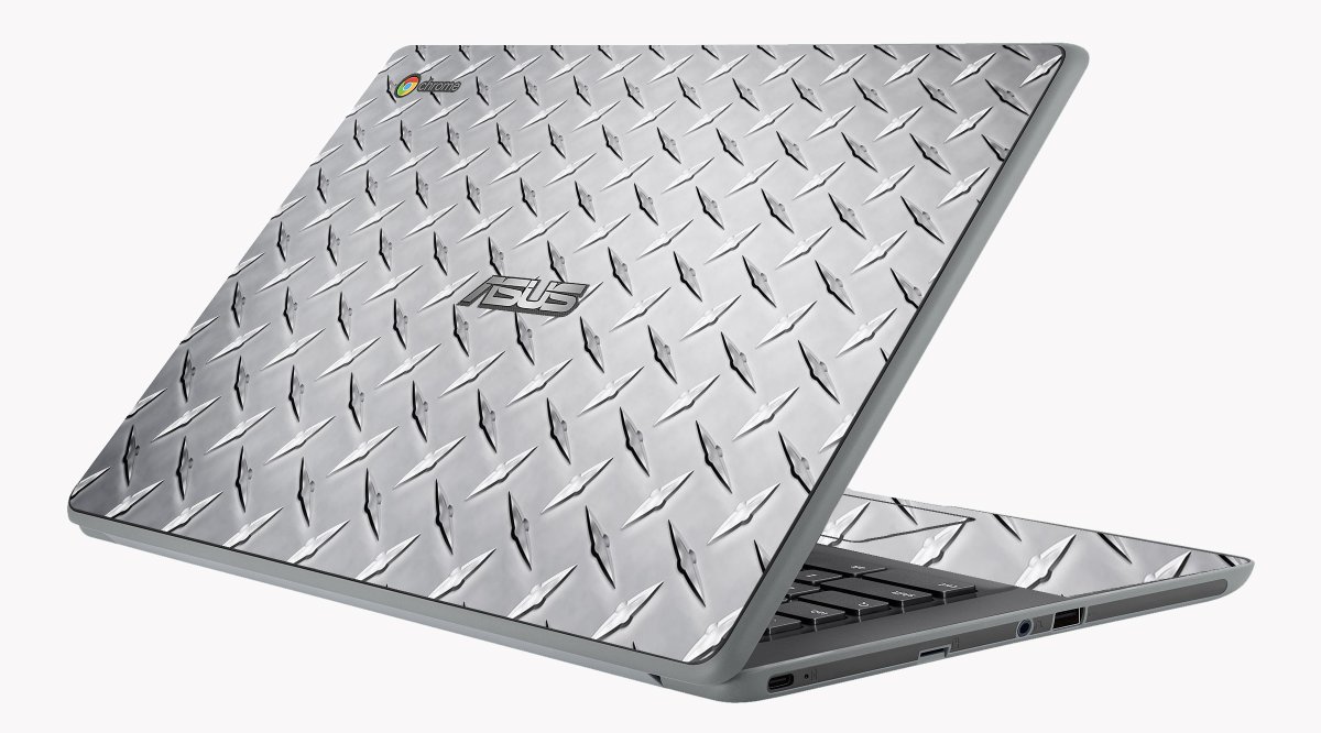 Asus Chromebook C403 DIAMOND PLATE Laptop Skin