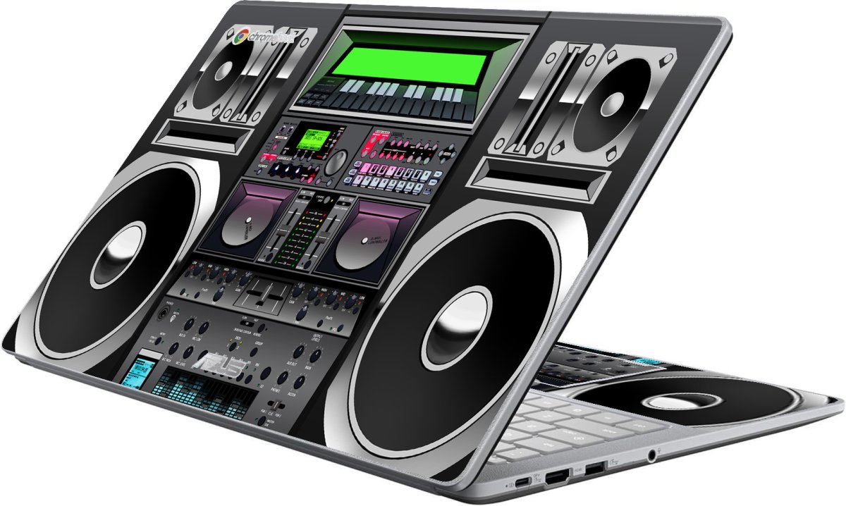 Asus Chromebook CX1505CKA BOOMBOX Laptop Skin