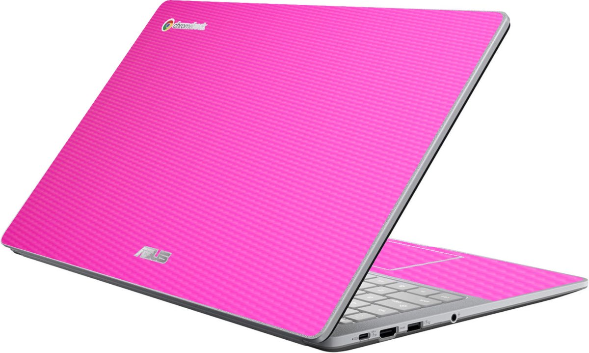 Asus Chromebook CX1505CKA PINK CARBON FIBER Laptop Skin