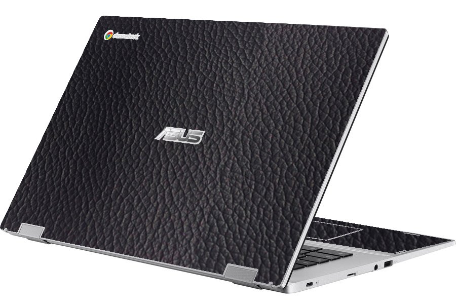 Asus Chromebook CX1700CK BLACK LEATHER Laptop Skin