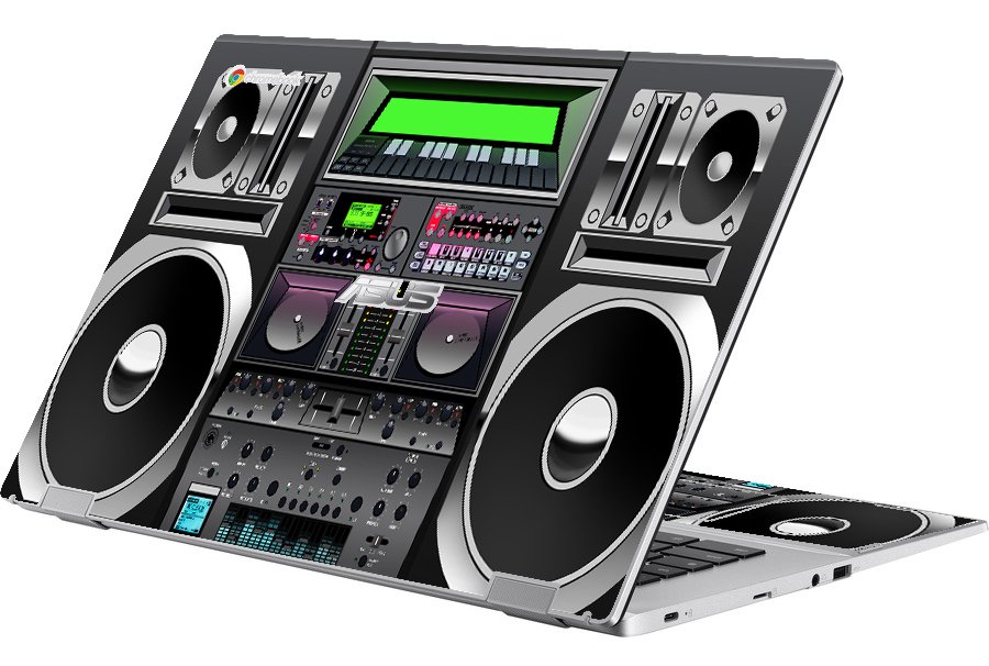 Asus Chromebook CX1700CK BOOMBOX Laptop Skin